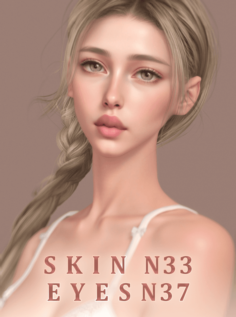 Скриншот мода Скинтон и оверлей Skin N33